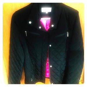 Calvin Klein Diamond-Quilted Pink Interior Jacket
